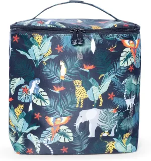 Lug Dolly Cosmetic Case, WILDLIFE BLACK