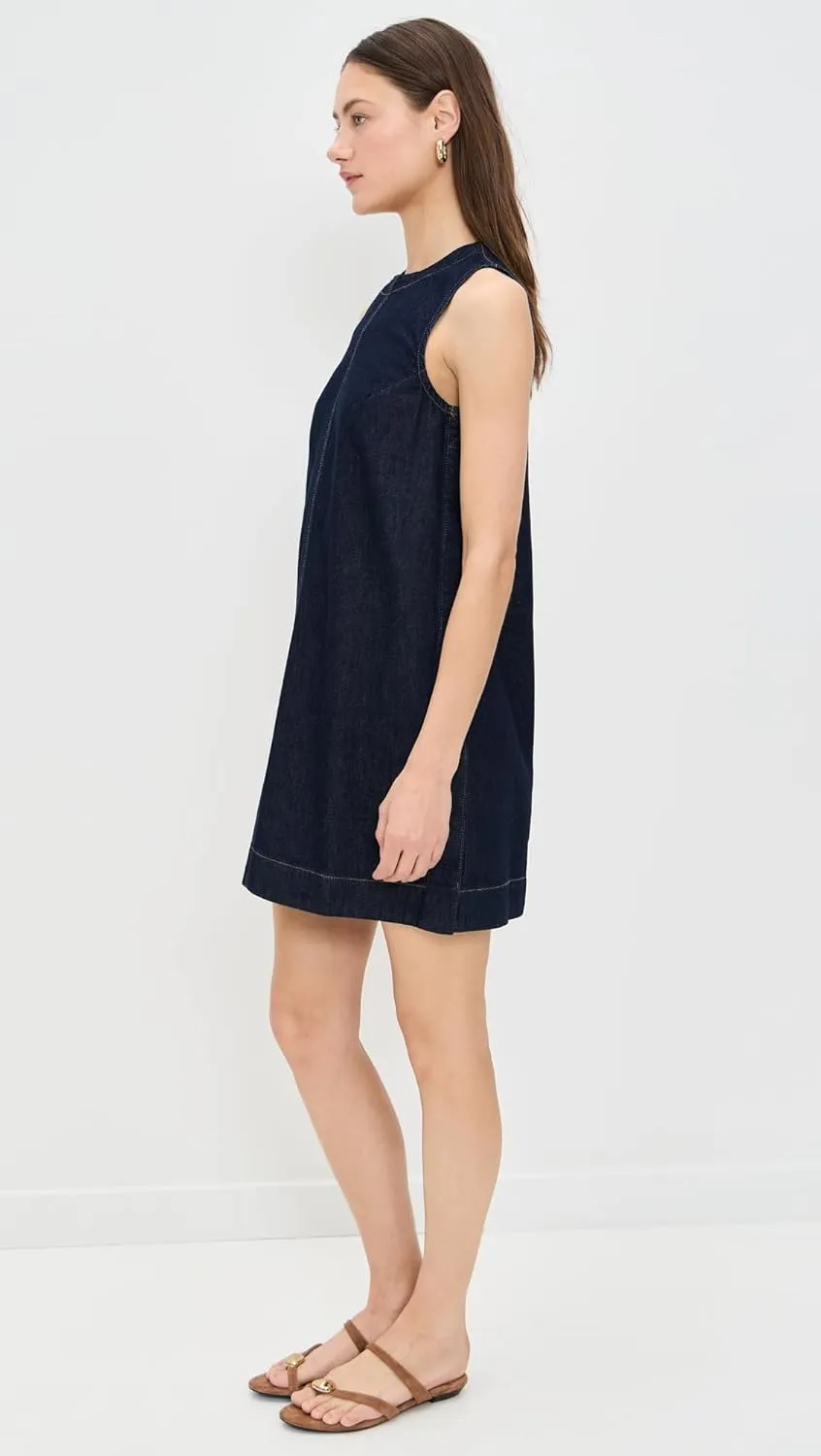 Madewell Women's Denim Boxy Dress in Essex Wash
