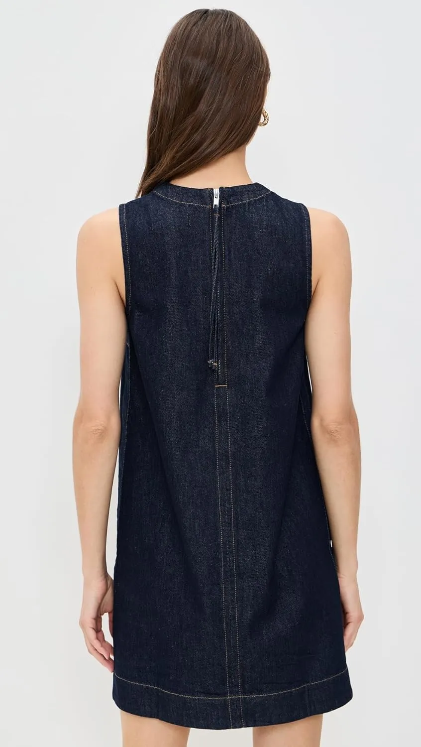 Madewell Women's Denim Boxy Dress in Essex Wash