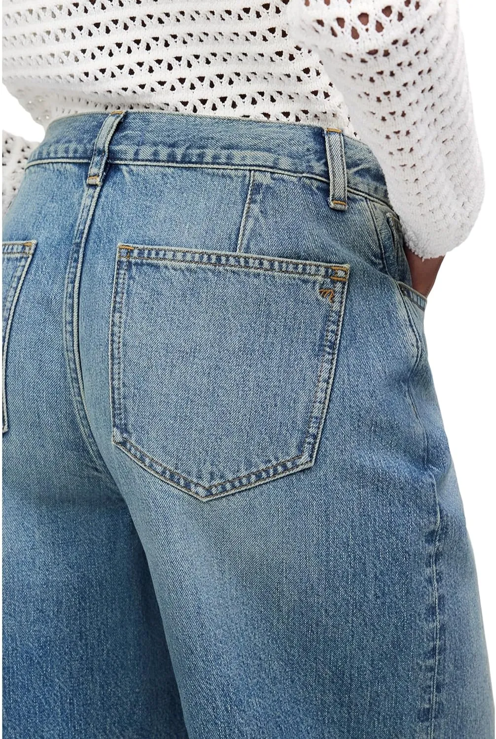 Madewell womens Denim Culotte in Billings Wash