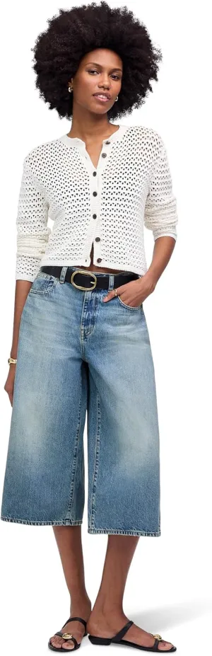Madewell womens Denim Culotte in Billings Wash