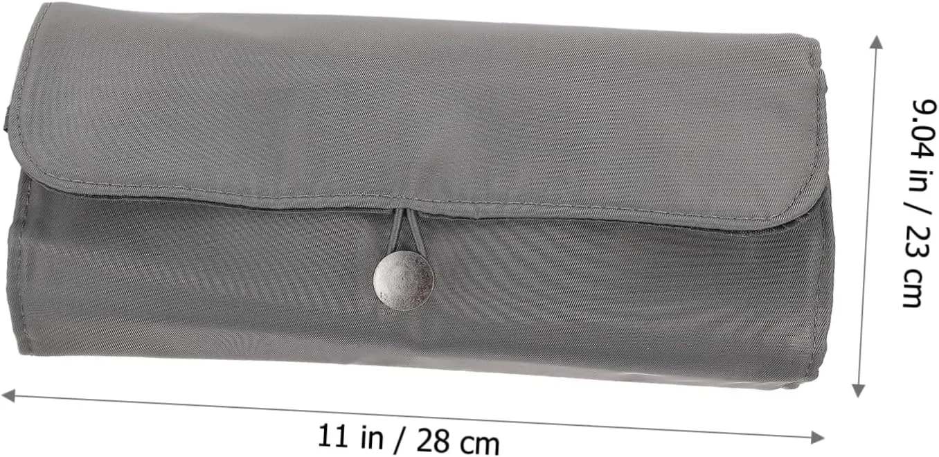 Make up Box Toiletry Bag Travel Pouch Makeup Brush Bag Makeup Brush Pouch Compact Organizer for Travel Gray
