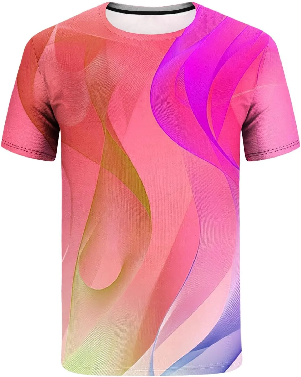 Men Outfits 2 Piece Short Sets Fashion 3D Digital Print T-Shirt and Shorts Tracksuit Guys Summer Outdoor Sportwear