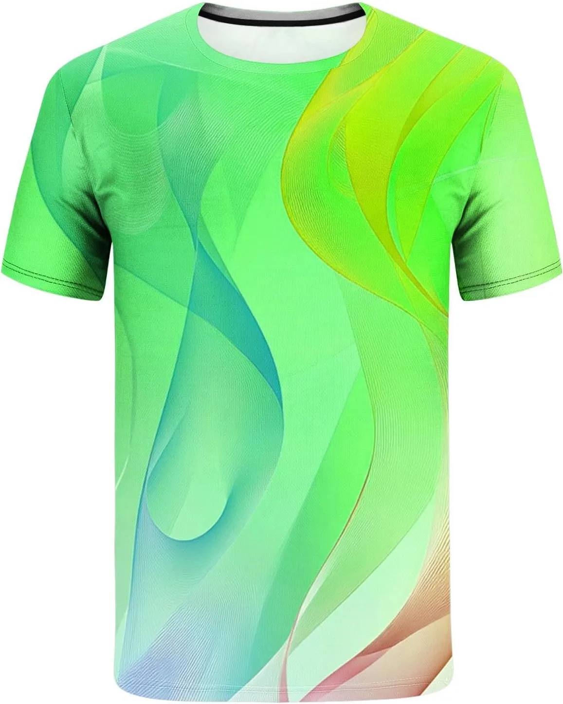 Men Outfits 2 Piece Short Sets Fashion 3D Digital Print T-Shirt and Shorts Tracksuit Guys Summer Outdoor Sportwear