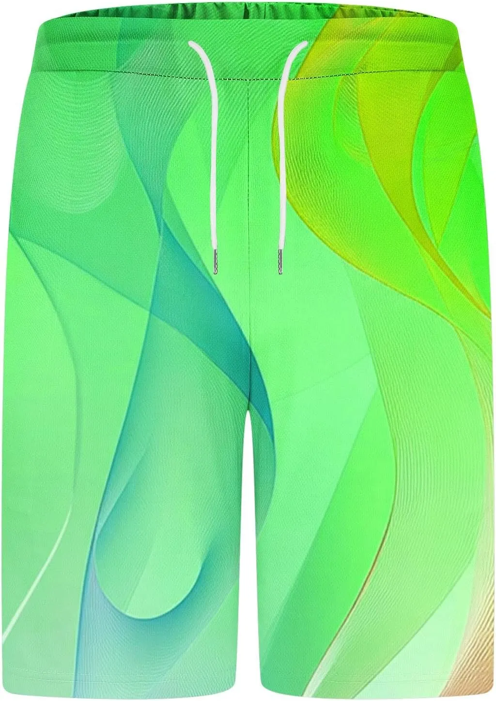 Men Outfits 2 Piece Short Sets Fashion 3D Digital Print T-Shirt and Shorts Tracksuit Guys Summer Outdoor Sportwear