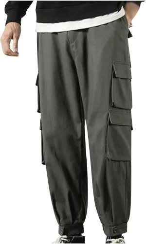 Men Plus Size Baggy Pants Outdoor Casual Pants Active Comfort Pants Hiking Cargo Pants Travel Autumn Trousers