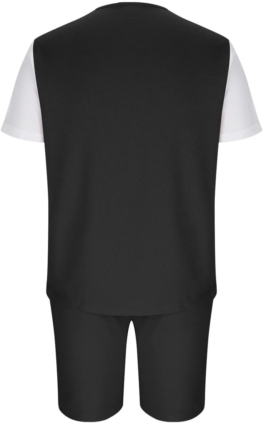 Men's 2 Piece Outfits Short Sets Summer Henley T Shirts and Shorts Tracksuit Athletic Golf Casual Fashion Sportwear
