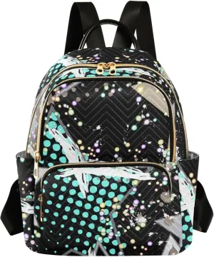 Mini Backpack Purse for Women Pretty Valentine Travel Backpack Fashion Backpack Lightweight Shoulder Bag Casual Daypack(Medium Pattren 1)
