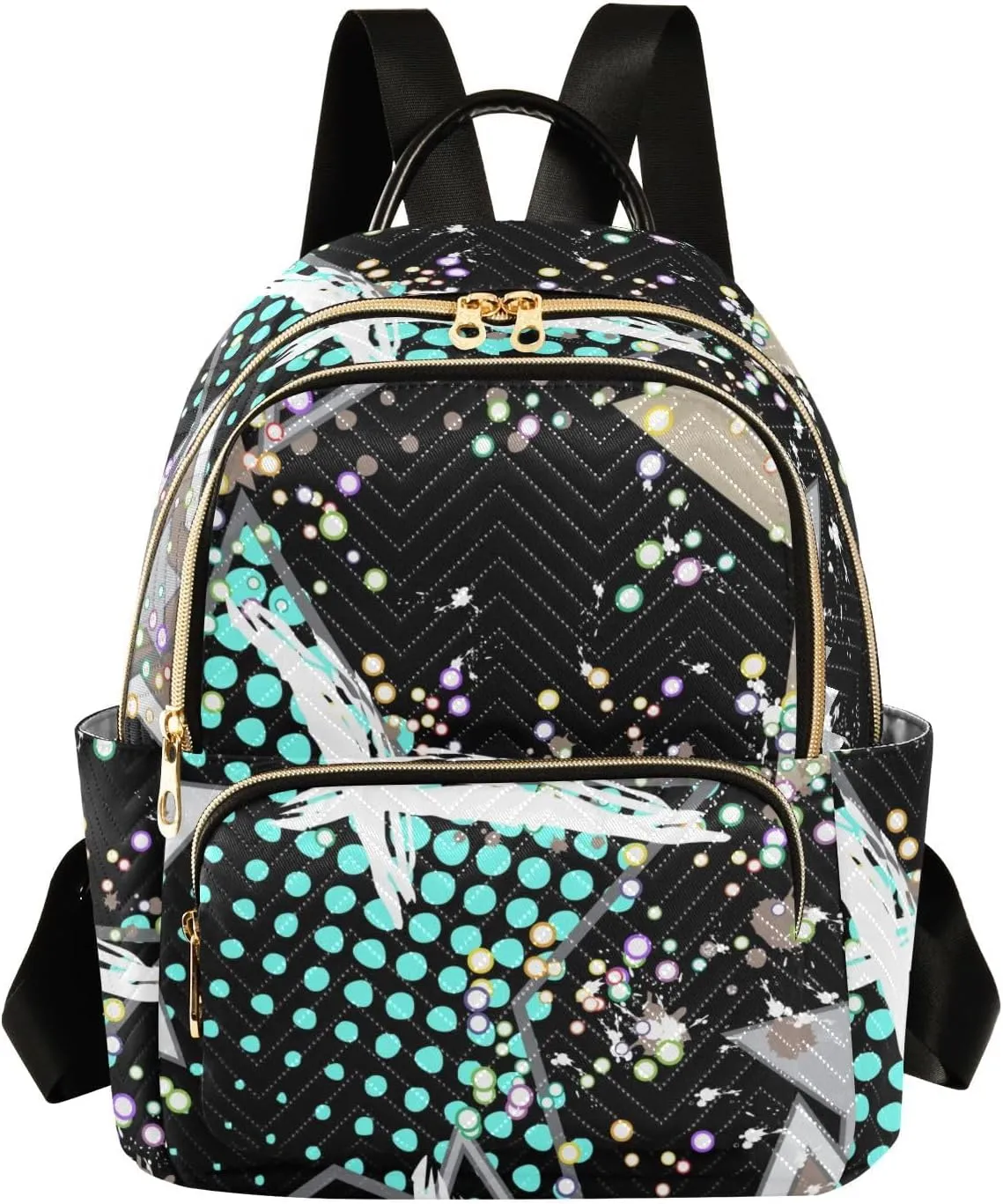 Mini Backpack Purse for Women Pretty Valentine Travel Backpack Fashion Backpack Lightweight Shoulder Bag Casual Daypack(Medium Pattren 1)