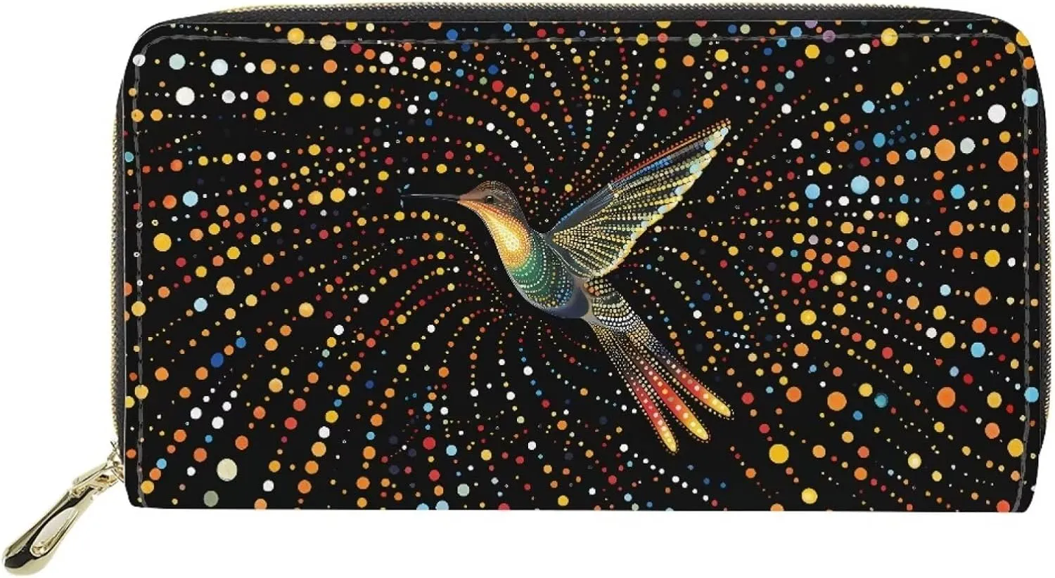 Mumeson Boho Style Women Travel Wallet Long Coin Purse Clutch Cell Phone Case