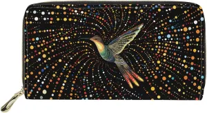 Mumeson Boho Style Women Travel Wallet Long Coin Purse Clutch Cell Phone Case