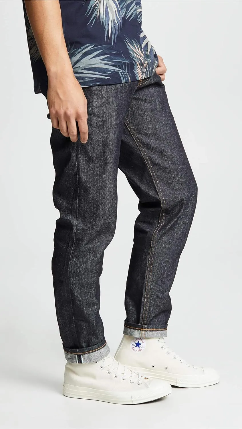 Naked & Famous Denim Men's Easy Guy Laid Back Fit Jean In Left Hand Twill Selvedge
