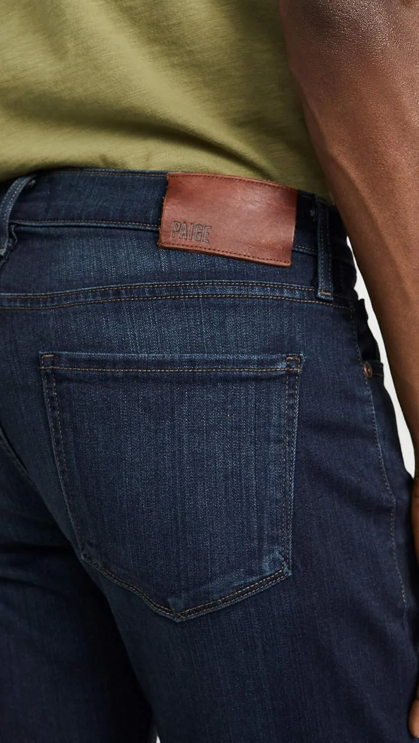 PAIGE Men's Federal Transcend Slim Straight Jeans