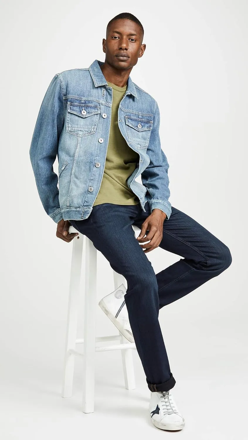 PAIGE Men's Federal Transcend Slim Straight Jeans