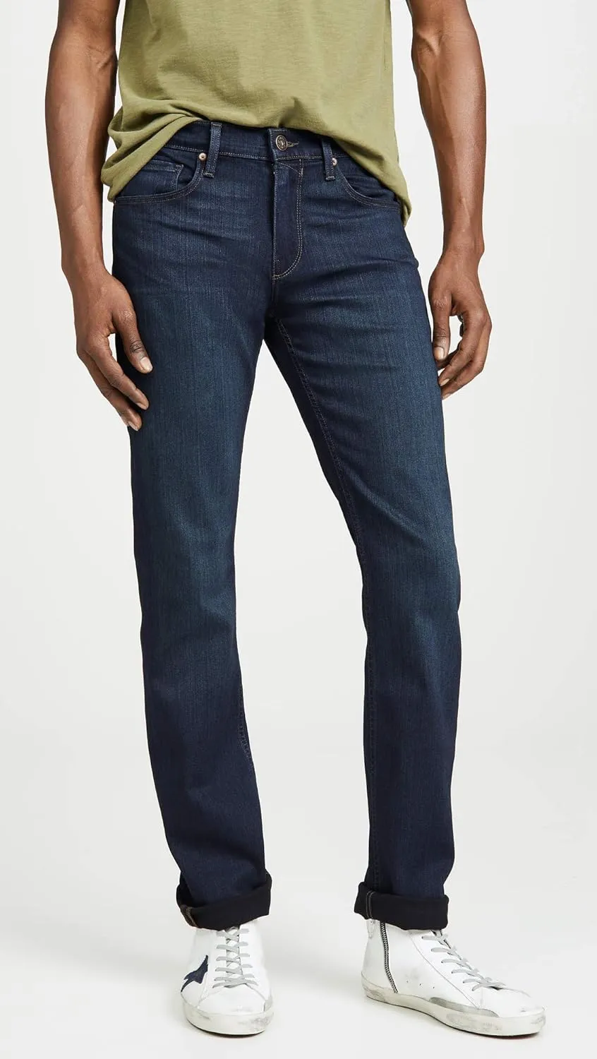 PAIGE Men's Federal Transcend Slim Straight Jeans
