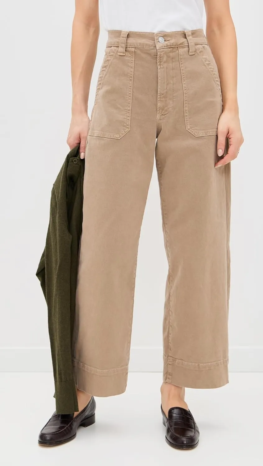 PAIGE Women's Cameron Ankle Jeans with Utility Pockets