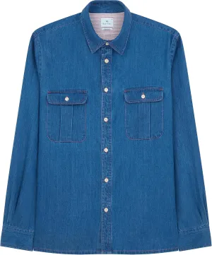 Paul Smith Men's Ps Long Sleeve Casual Fit Shirt