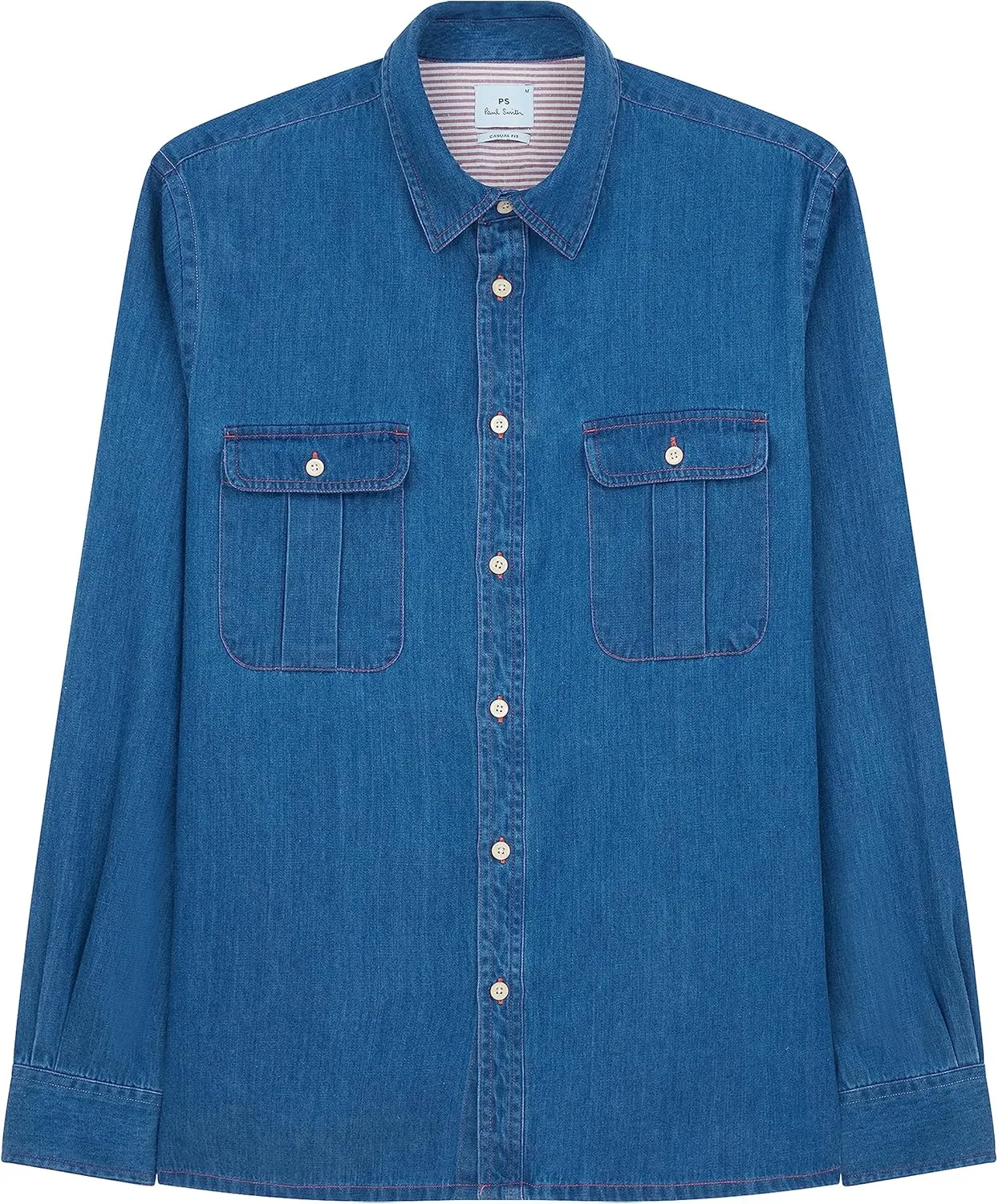 Paul Smith Men's Ps Long Sleeve Casual Fit Shirt