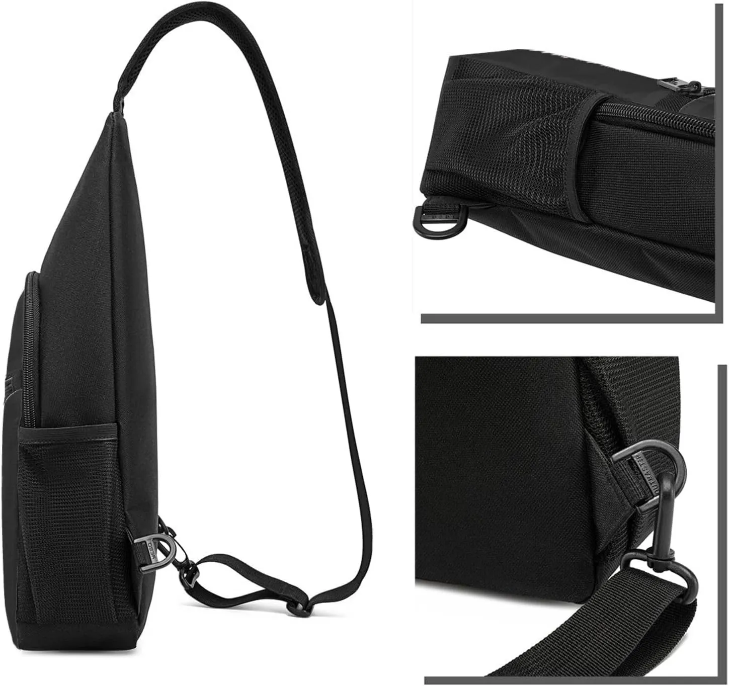 Postal Worker Live, Love, Deliver Unisex Chest Bag Lightweight Crossbody Shoulder Bag Travel Pocket