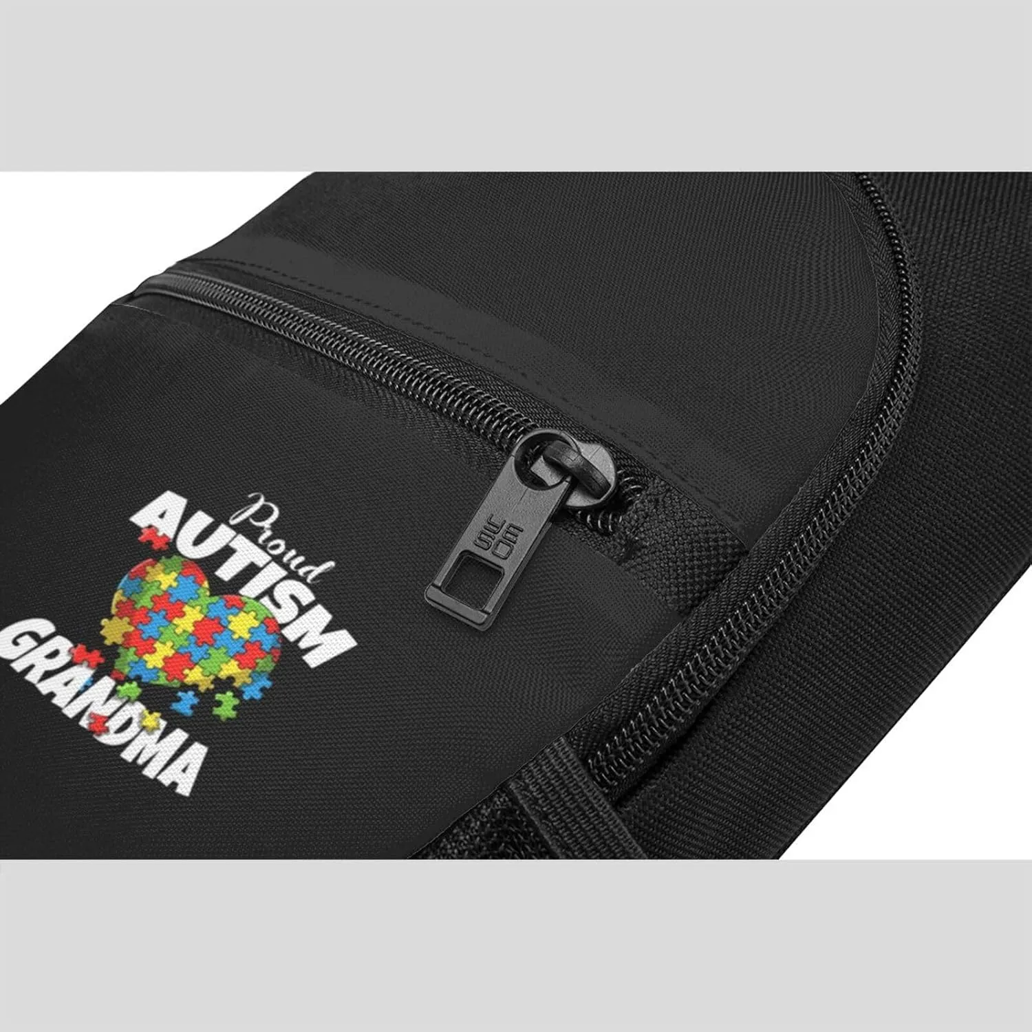 Proud Autism Grandma Unisex Chest Bag Lightweight Crossbody Shoulder Bag Travel Pocket