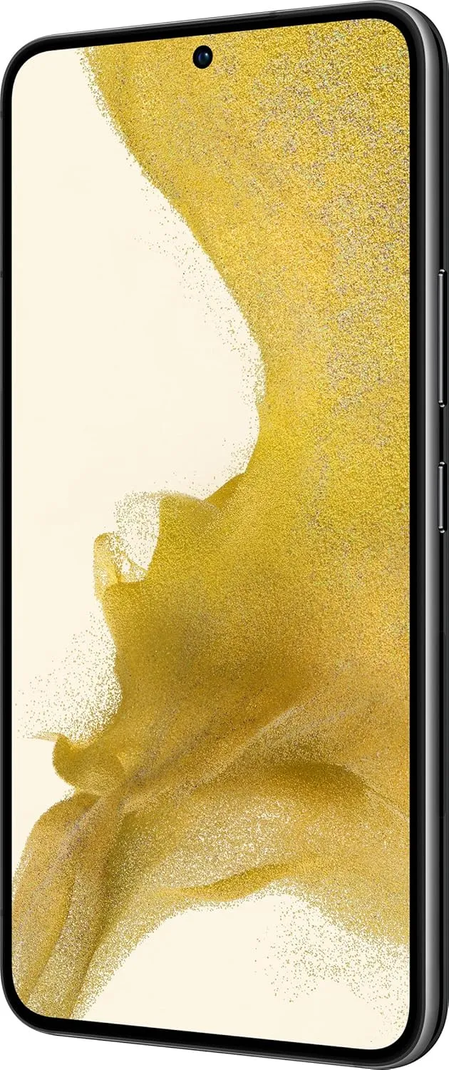 SAMSUNG Galaxy S22 5G, US Version, 256GB, Phantom Black - Unlocked (Renewed)