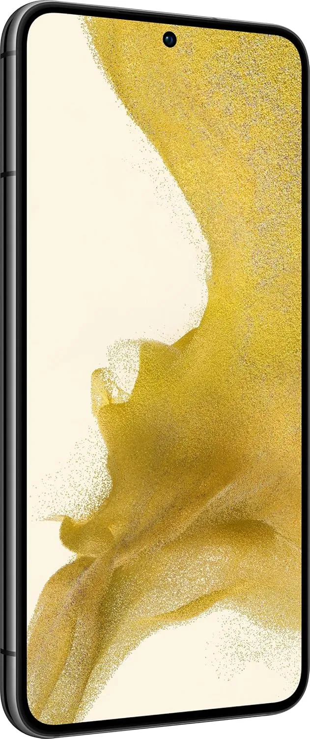 SAMSUNG Galaxy S22 5G, US Version, 256GB, Phantom Black - Unlocked (Renewed)