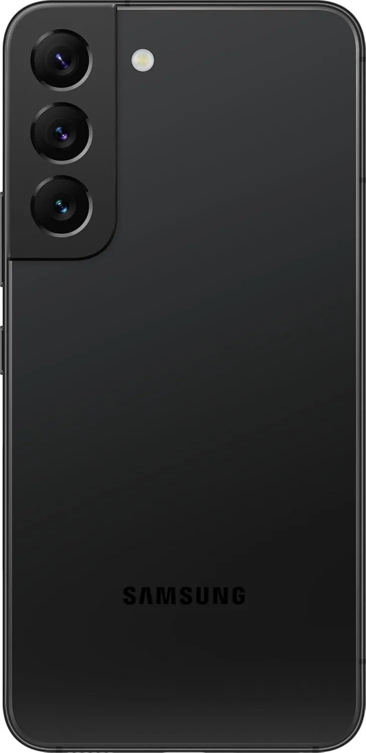 SAMSUNG Galaxy S22 5G, US Version, 256GB, Phantom Black - Unlocked (Renewed)
