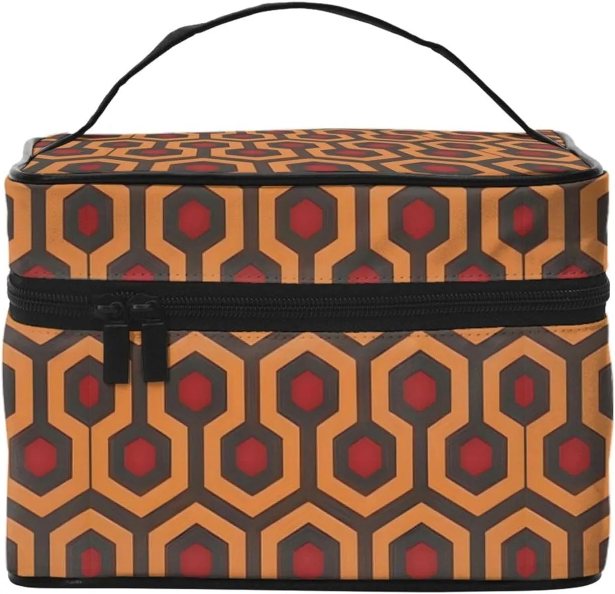 Shining Overlook Stylish And Practical An Indispensable Travel Cosmetic Bag With Extra Large Capacity Compartments And Zipper Closure Water Proof