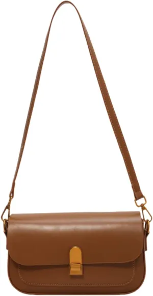 Shoulder Bag for Women -Minimalist Small Square Handbag, Underarm Carry, Adjustable Strap, Multiple Colors
