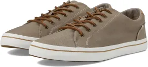 Sperry Mens Shoes Men's Striper II Lace to Toe Seasonal Sneaker, Taupe Linen, 10.5