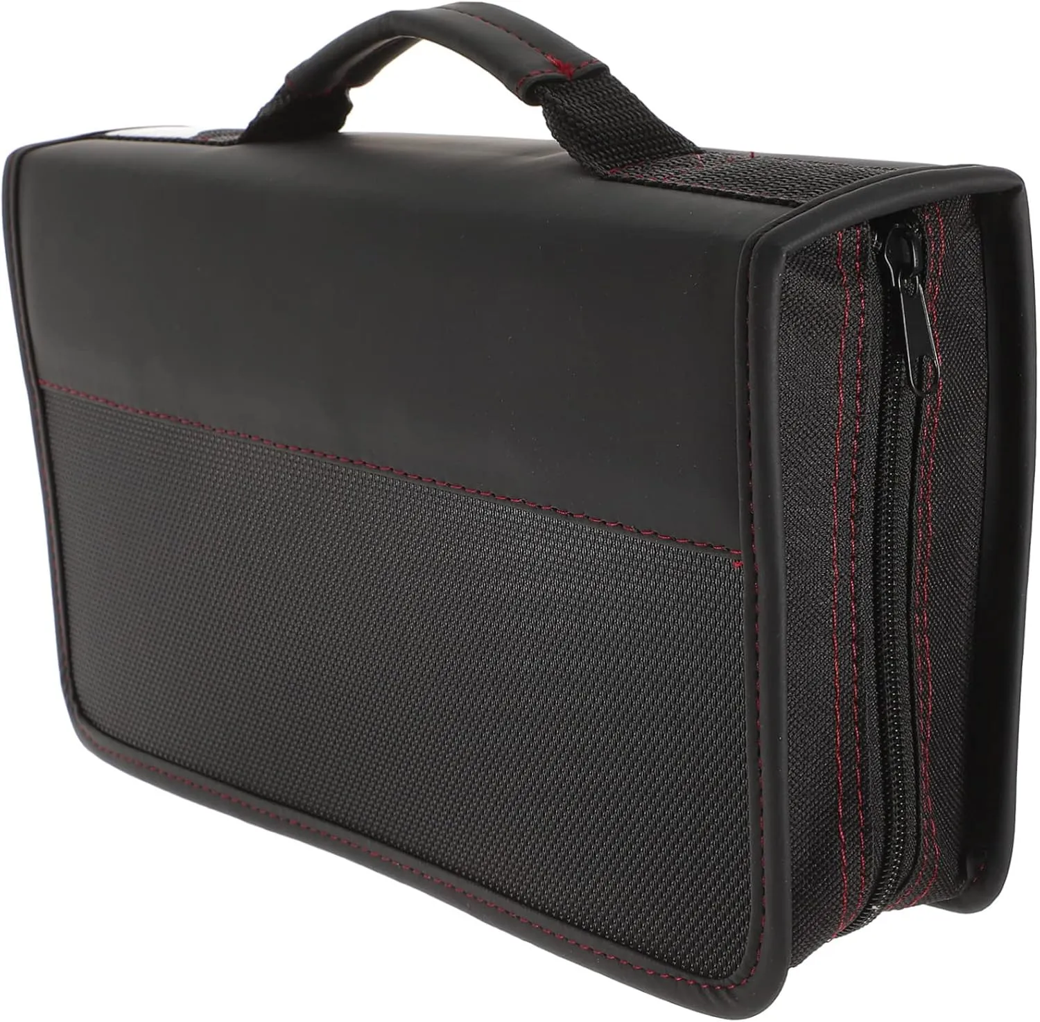 Storage Bag Large Capacity Portable Zipper Case Disc Pouch for and for Travel and Organization Disc Holder