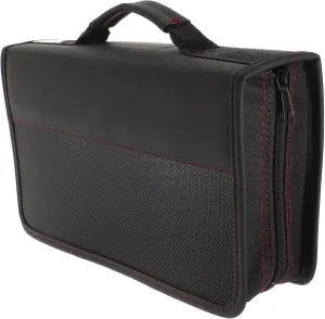 Storage Bag Large Capacity Portable Zipper Case Disc Pouch for and for Travel and Organization Disc Holder