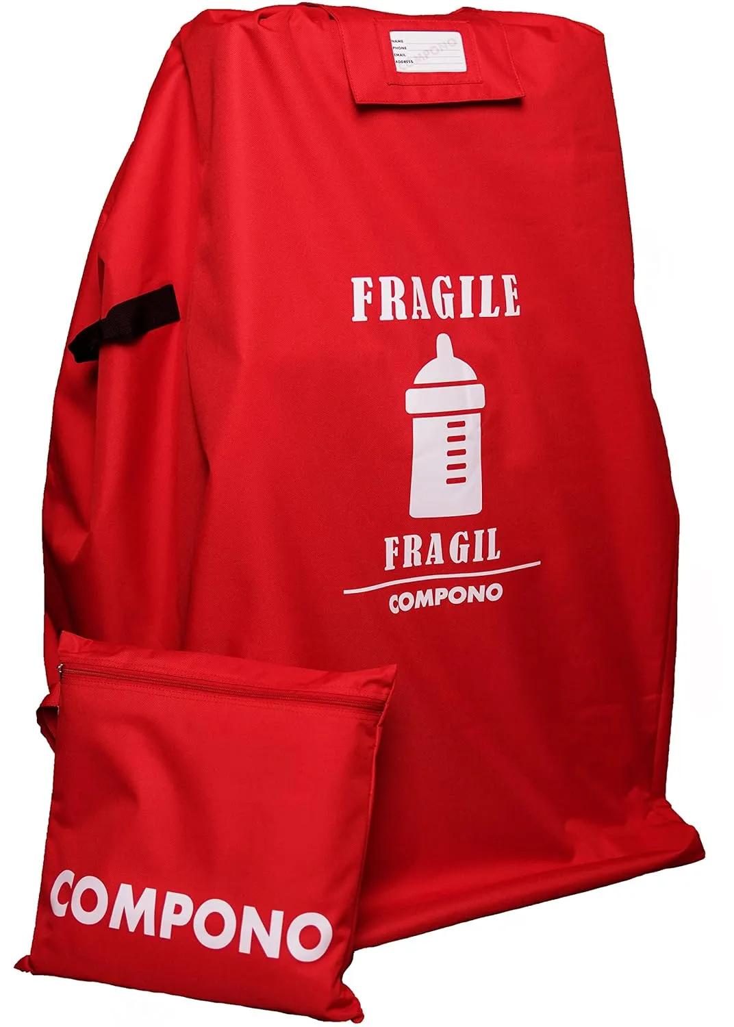 Stroller Travel Bag for Airplane - Large Standard or Double Stroller Gate Check Bag