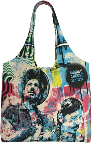 The Avett Musics Brothers Shoulder Canvas Tote for Women Weekender Handbag Reusable Grocery Shopping Bag