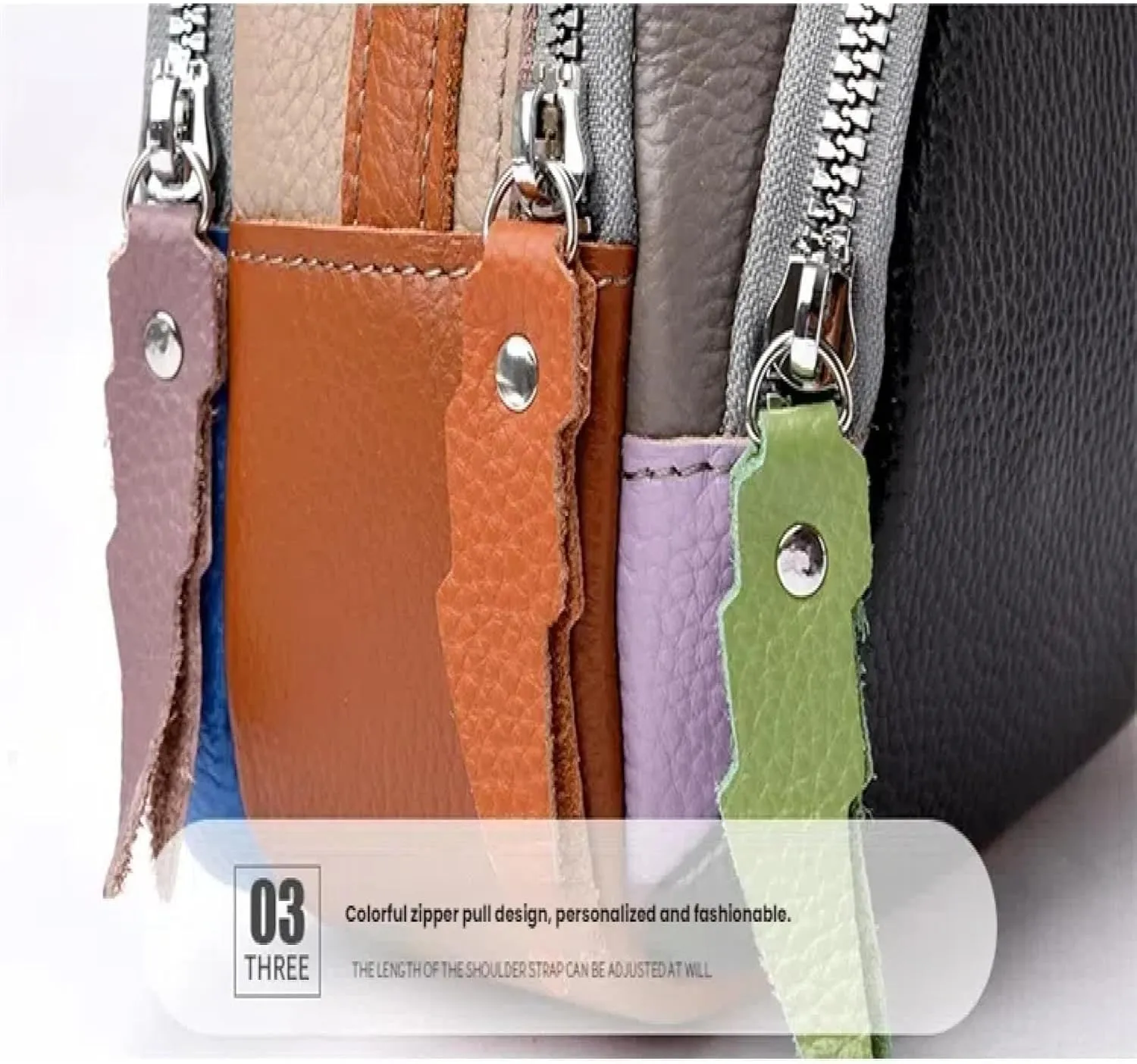 the First Layer of Cowhide Is a Large-capacity Cross-body Bag on One Shoulder