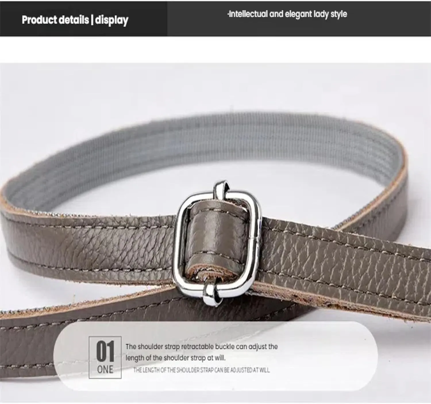 the First Layer of Cowhide Is a Large-capacity Cross-body Bag on One Shoulder