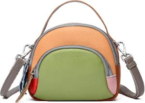the First Layer of Cowhide Is a Large-capacity Cross-body Bag on One Shoulder