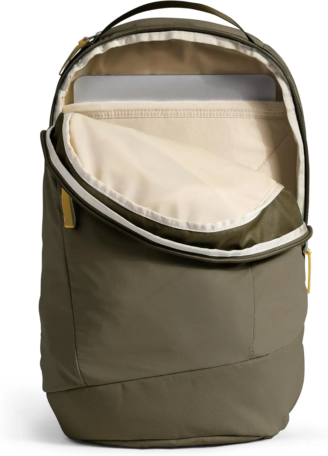 THE NORTH FACE Women's Isabella 3.0 Backpack, New Taupe Green Light Heather/Arrowwood Yellow, One Size