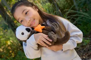 The Petting Zoo Sea Otter Stuffed Animal Plushie, Gifts for Kids, Wild Onez Ocean Animals, Otter Plush Toy 12 Inches