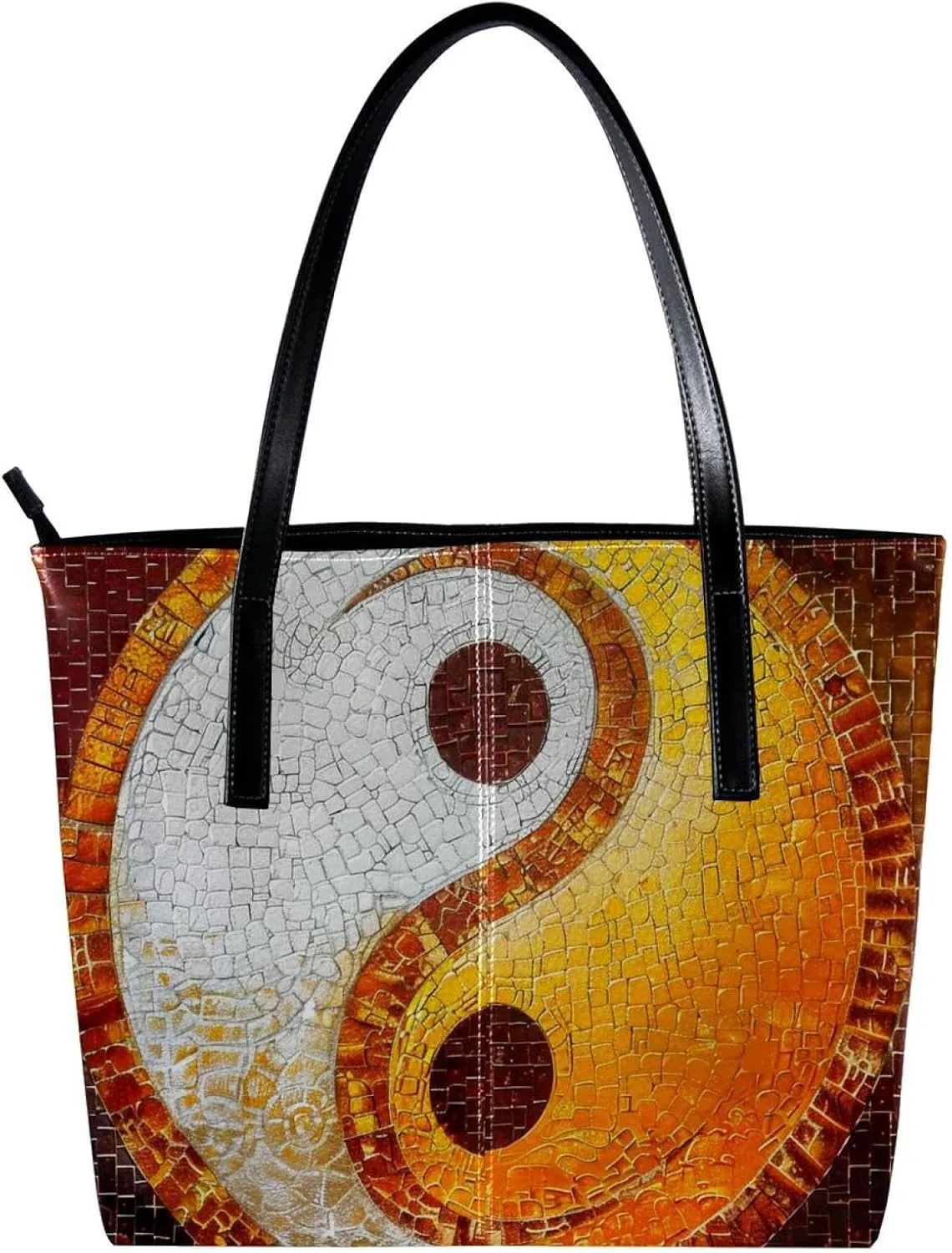 Tote Bag for Women, Large Tote Bag, Women's Tote Handbags, Yin Yang Gossip, Womens Tote Bag