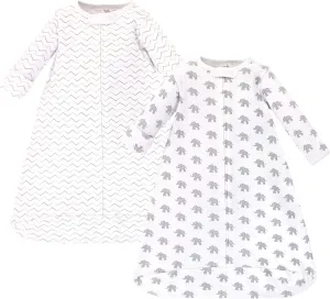 Touched by Nature BabyOrganic Cotton Long-Sleeve Wearable Sleeping Bag, Sack, Blanket