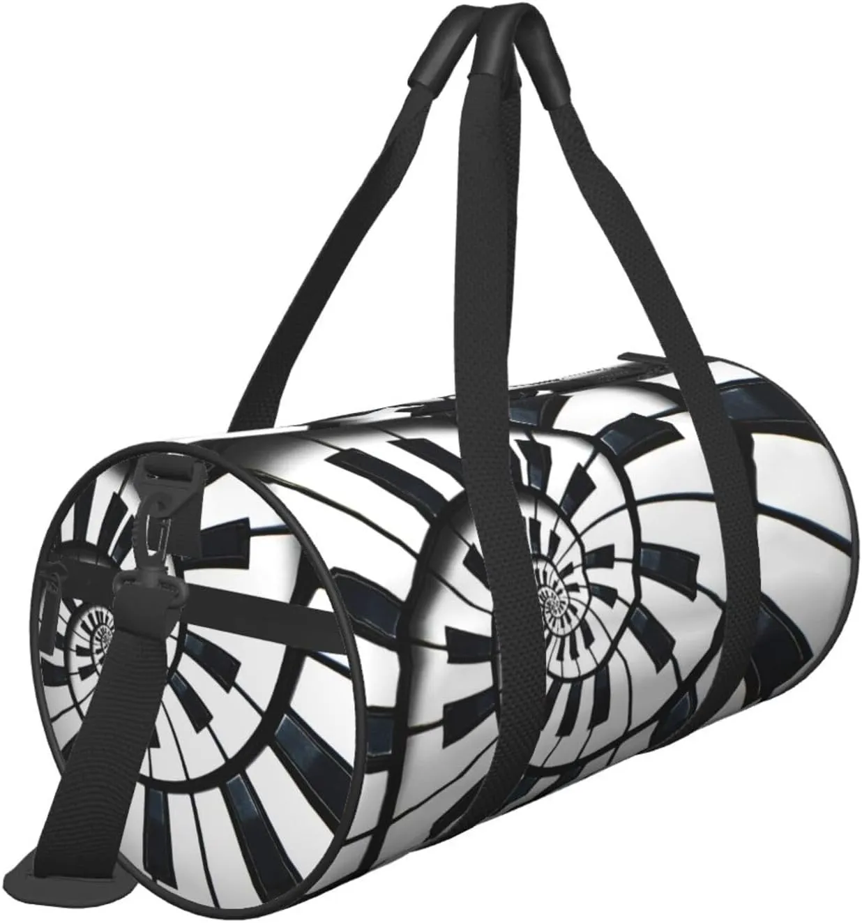 Travel Duffle Bag for Men Women, Artistic Piano Keys Duffle Bags for Sport Gym Overnight Luggage