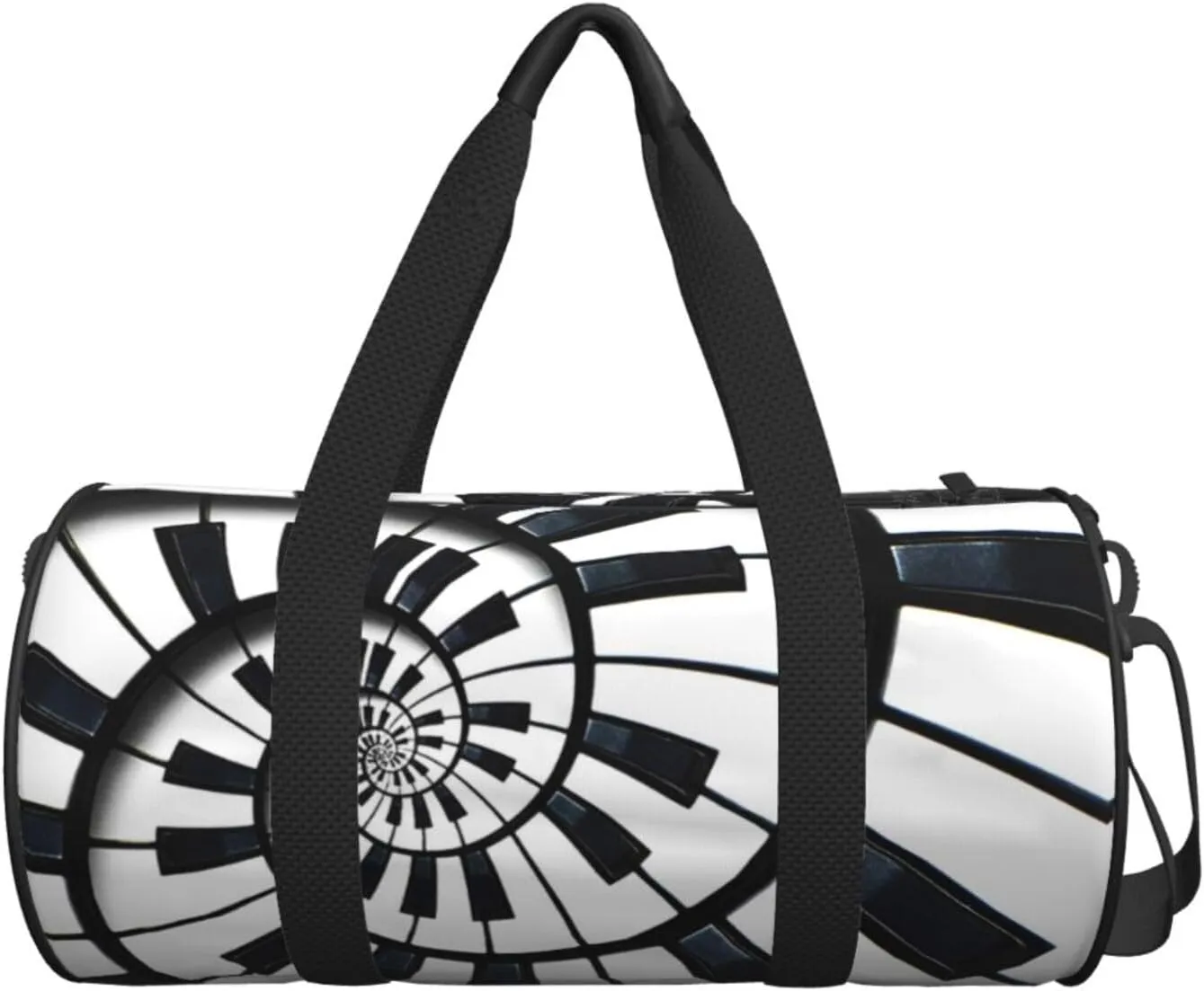 Travel Duffle Bag for Men Women, Artistic Piano Keys Duffle Bags for Sport Gym Overnight Luggage