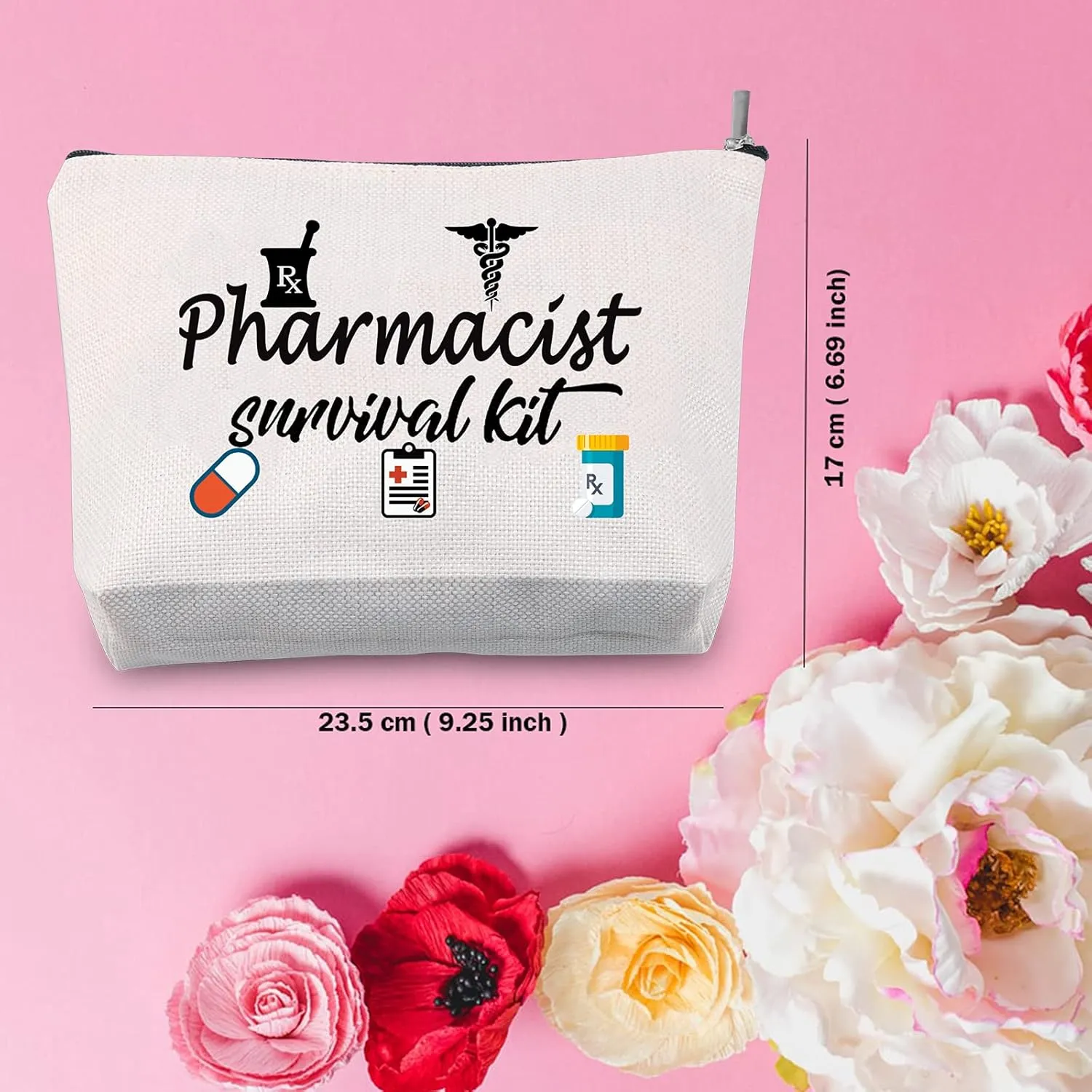 TSOTMO Pharmacy Technician Gifts Pharmacist survival kit Cosmetic Bags Nurse Nursing Gift Pharmacy Tech Gift Medical