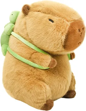 TXDRRA Cute Capybara Plush Toy, Soft Brown Capybara Plushie, Gifts for Boys and Girls