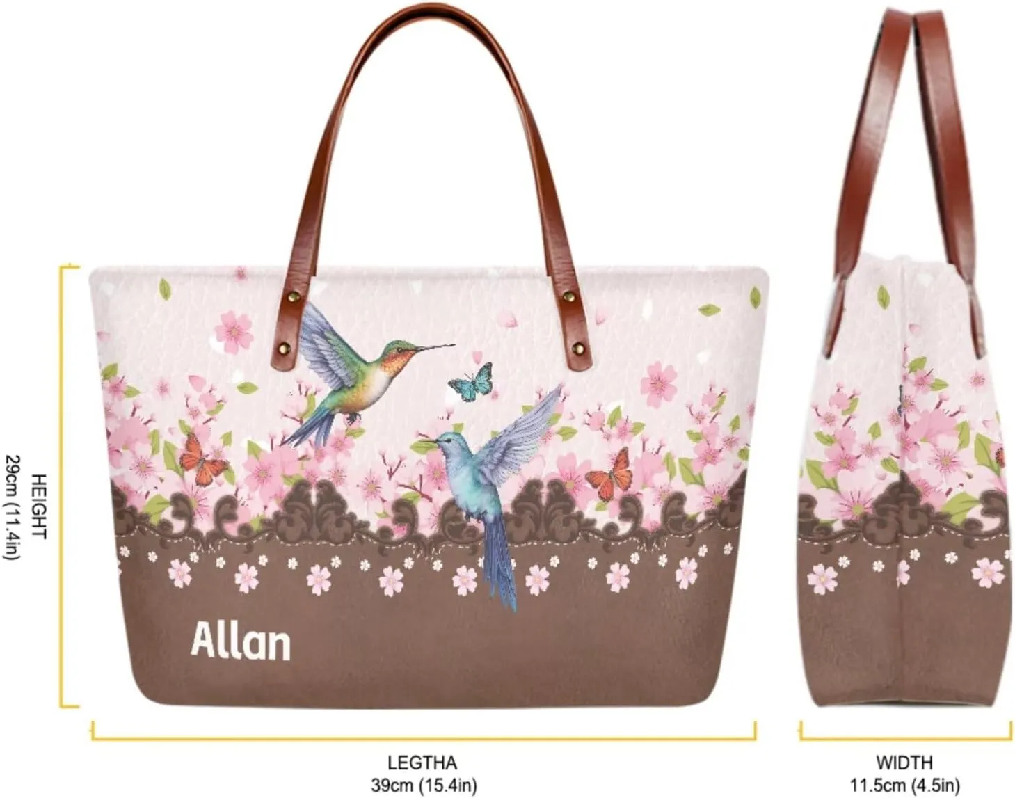Women Handbags Wallet Tote Bag Shoulder Bag Top Handle Satchel Purse Set 2pcs