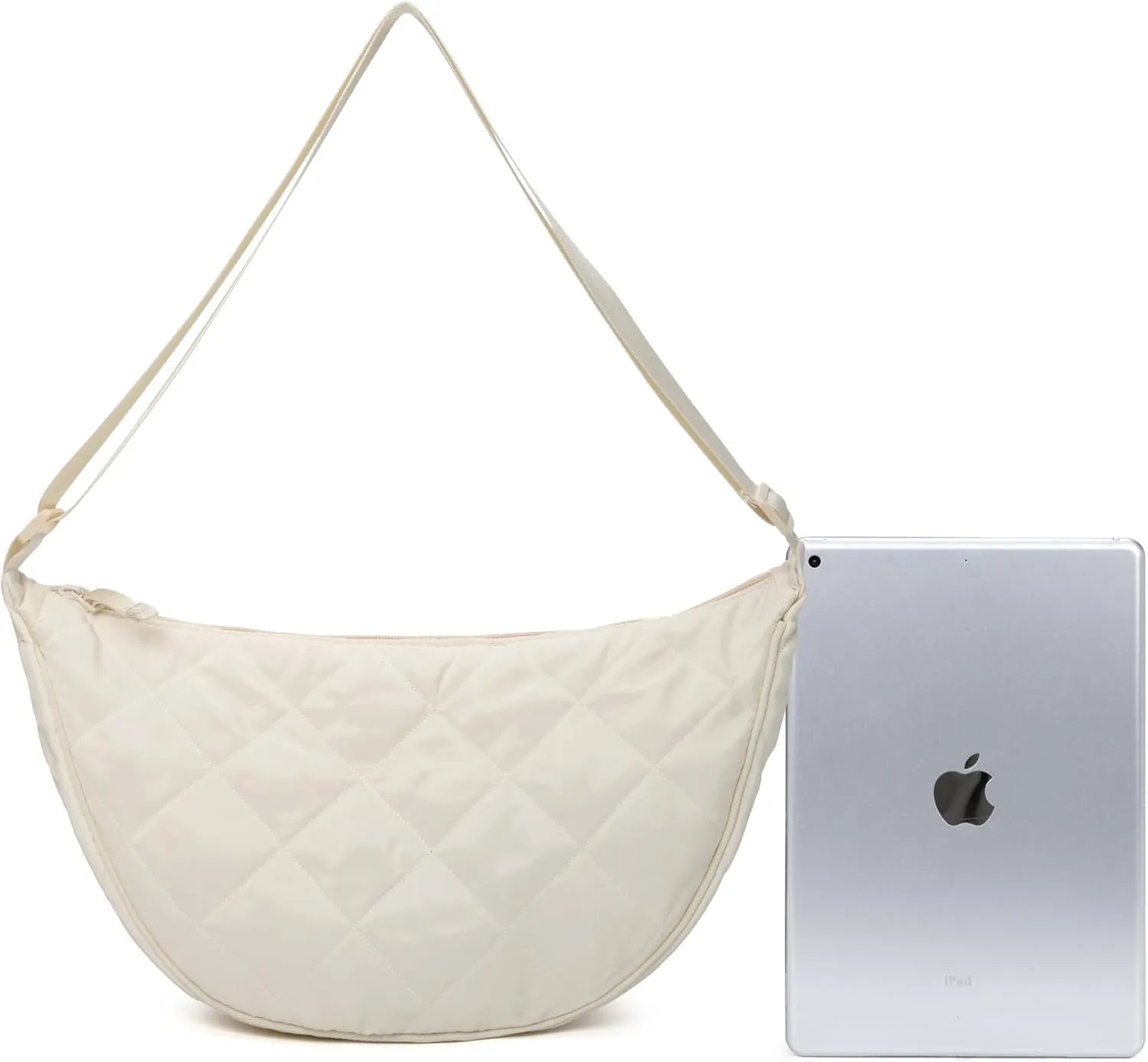 Women's Crossbody Bag with Large Capacity and Versatile Artistic Style Dumpling Bag.