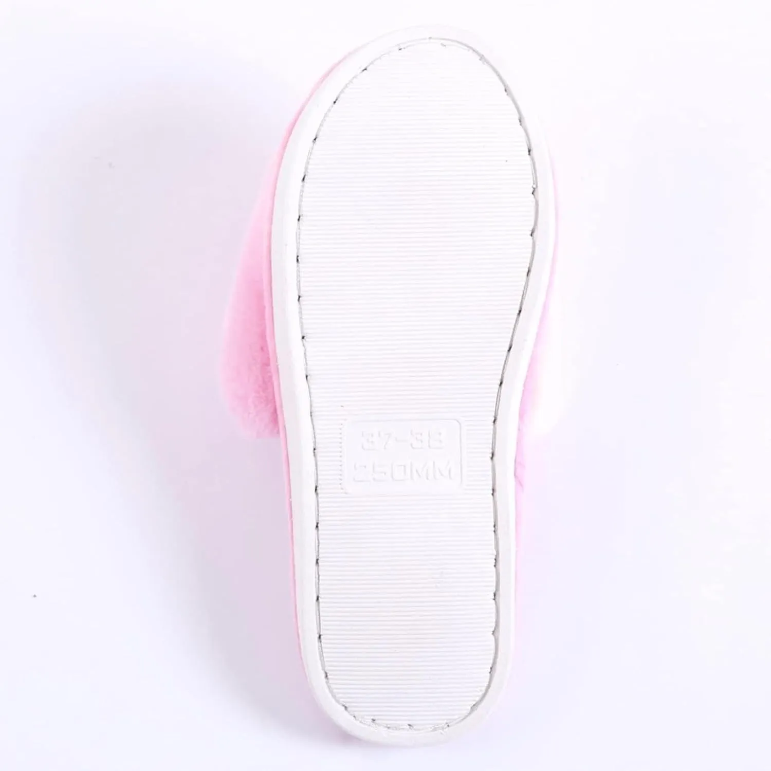 Women's Memory Foam Indoor Slippers Open Toe Lace up Slippers Plush Women's Outdoor Coral Plush Relax Winter
