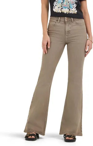 Wrangler Women's High Waisted Fierce Flare Jean