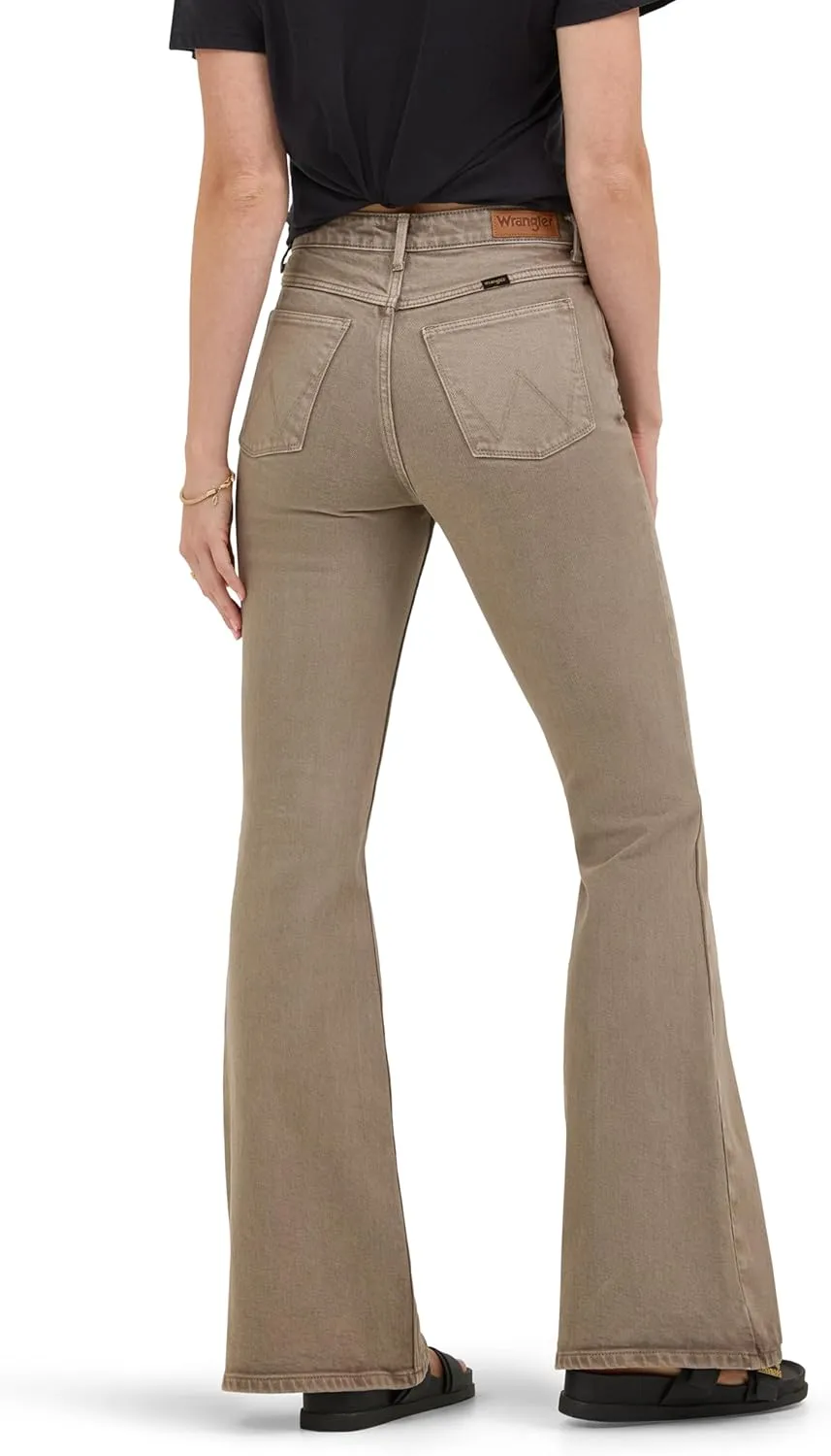 Wrangler Women's High Waisted Fierce Flare Jean